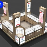 KIOT TRƯNG BÀY CAO CẤP CAG13 (3.4M x 2.4M x 3.4M) 