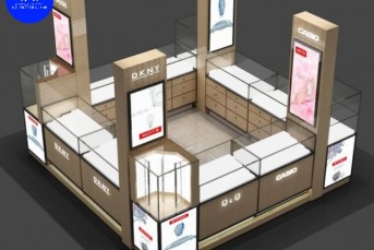 KIOT TRƯNG BÀY CAO CẤP CAG13 (3.4M x 2.4M x 3.4M) 