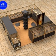 Kiot trưng bày sang trọng CAG14 (3.6M x 1.8M x 3.6M) 